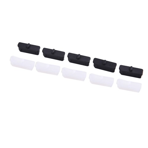 10pcs DisplayPort Protective Cover Rubber Covers Dust Cap For Computer DP .no - Zdjęcie 8 z 11