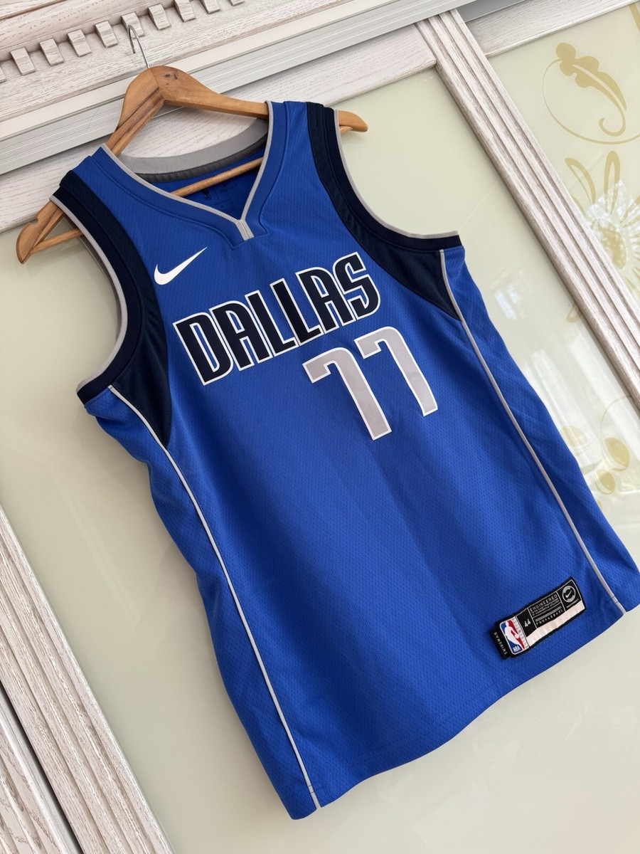 Dallas Mavericks #77 Luka Doncic Basketball Jersey NBA Shirt Size