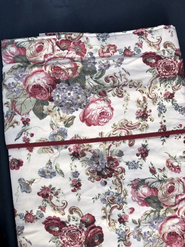Neu Laura Ashley Vintage Victoria Blumen gefütterte Vorhänge 74"" W 44"" D 186 cm 111 cm - Bild 2 von 12