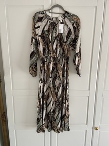 h&m women's midi dresses