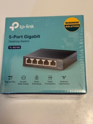 TP-Link 5-Port Gigabit Desktop Switch - TL-SG105