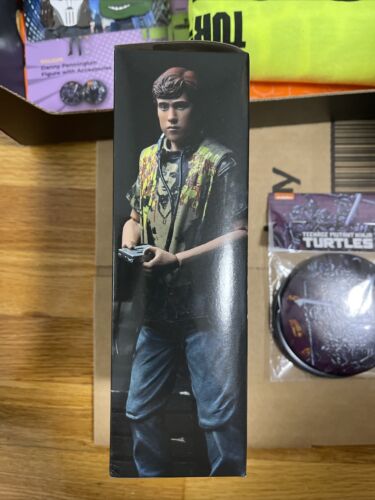 LOOT CRATE NECA TMNT DANNY PENNINGTON FIGURE, L SHIRT, PINS, COASTERS COMPLETE! - Picture 3 of 5