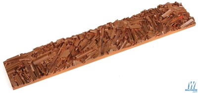 NEW Walthers Heavy Scrap Load W.Mainl 53' Gondola HO Scale FREE US SHIP
