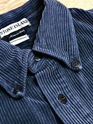 Stone Island Vintage A/W 1995 Jumbo Corduroy Over-shirt size Stone Island Vintage A/W 1995 Jumbo Corduroy Over-shirt size