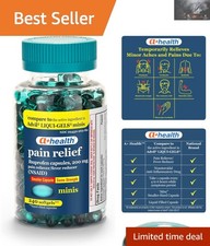 240 Count Mini Ibuprofen 200mg Softgels for Fast Pain Relief and Fever Reduction