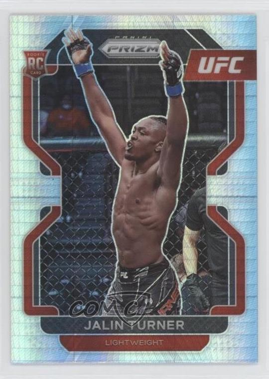 2022 Panini Prizm UFC Hyper Prizm Jalin Turner #164 0c6