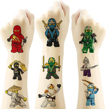 Temporary Tattoo for Fans, 20 Sheets Big Temporary Tattoo Body Art Tattoo Sticke