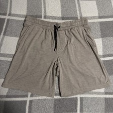 Member's Mark 'Favorite Soft' men's grey/ beige shorts, size M
