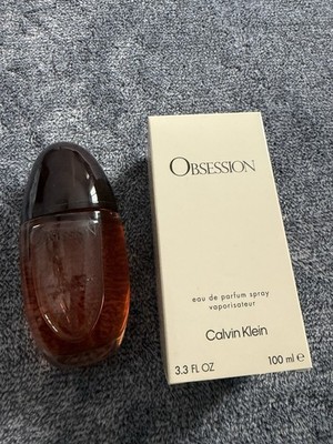Calvin Klein Obsession Eau de Parfum Spray 3.3 fl oz Orange Citrus Scent