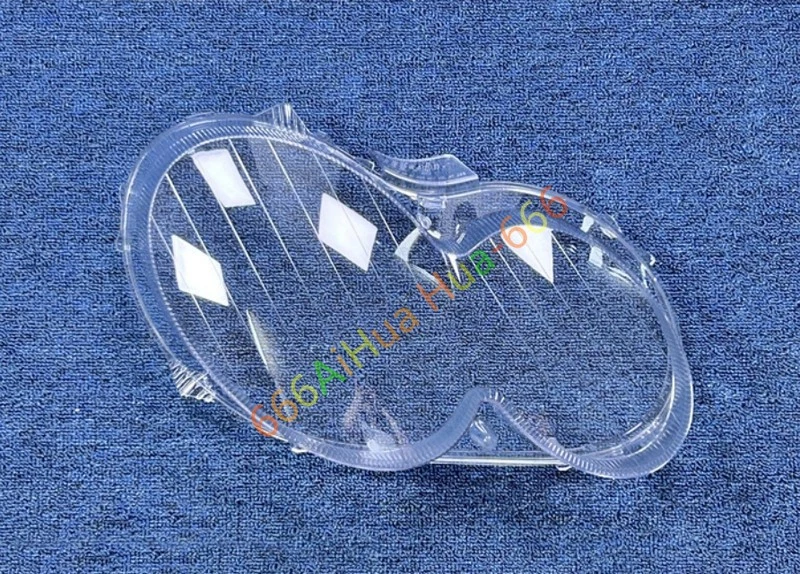 Cubierta transparente + pegamento para lente de faro lateral derecho para Mercedes-Benz CLK 2004-2006 Foto 2 de 4