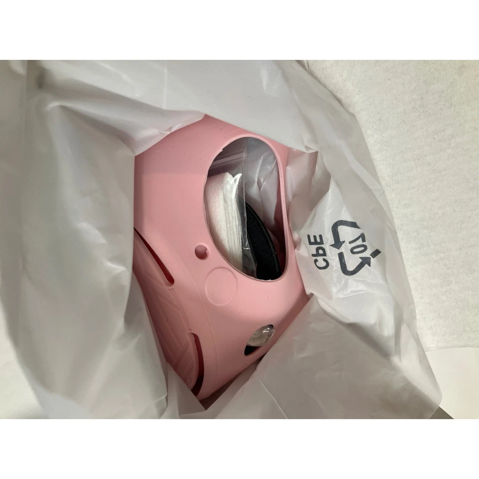 VR Quest 3S 硅胶保护套装粉色面罩控制器握把 — 第 3/4 张图片