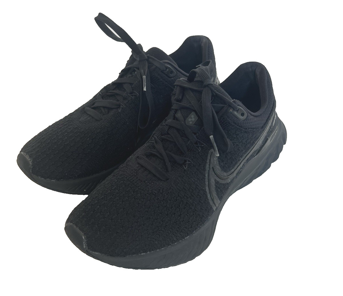 Size 10US 44EU - Nike React Infinity Run Flyknit 3 Triple Black RRP$230 image 10