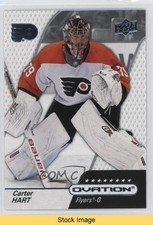 2023-24 Upper Deck Ovation Carter Hart #27 READ jc3
