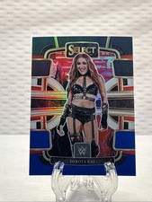 2024 Panini Select WWE Concourse Dakota Kai #30 Black & Blue Prizm /399