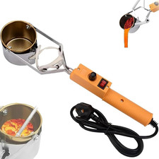 Handheld Electric Lead Melting Solder Pot,Portable Melting Furnace Soldering Cru