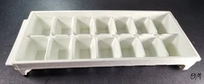 Vintage 12.5" White 14 Cube Ice Tray 465994