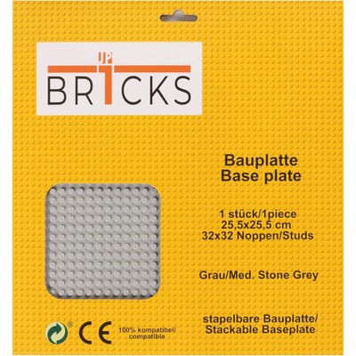 Mould King B-00009 Bauplatte 32 x 32 grau