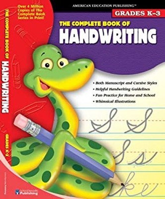 The Complete Book of Handwriting Paperback Vincent Douglas
