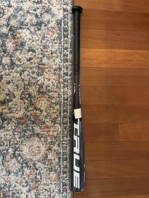 New TRUE T2 2-5/8'' Youth USA Bat -10oz (2020) Black/White Hybrid