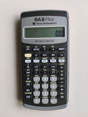 Texas Instruments BA II PLUS Financial Handheld