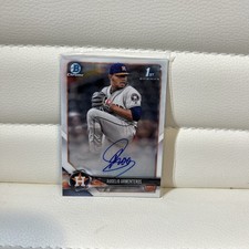 2018 Bowman Chrome Rogelio Armenteros Prospects Autographs Auto Houston Astros