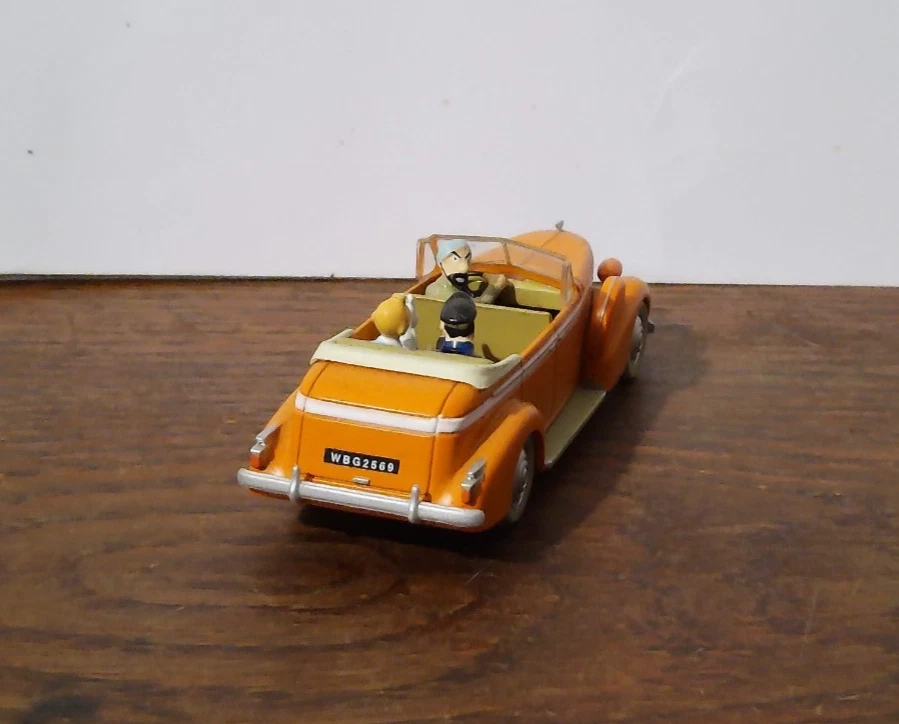 Voiture Tintin 1/43 - Atlas - Le Taxi de New-Delhi - Tintin au Tibet - Photo 3/3