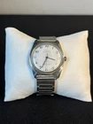 Vintage Timex Automatic White Dial Water Resistant 35 MM Watch