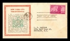 DR JIM STAMPS US COVER NEW YORK CITY 300TH ANNIVERSARY FDC SCOTT 1027