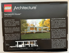 LEGO ARCHITECTURE: Farnsworth House (21009) - Used Complete