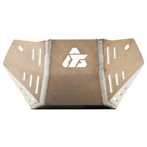 Tusk Aluminum Skid Plate Silver Compatible with Kawasaki KLR650 2008-2018 Foto 4 de 4
