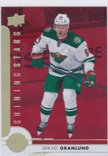 17/18 UD..MIKAEL GRANLUND..SHINING STARS..RED..SP..# SSC-5..WILD..COMBINED SHIP
