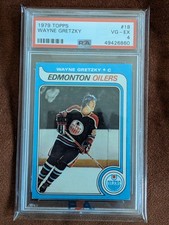 1979-80 Topps - Wayne Gretzky #18 (RC) PSA 4 VG-EX 