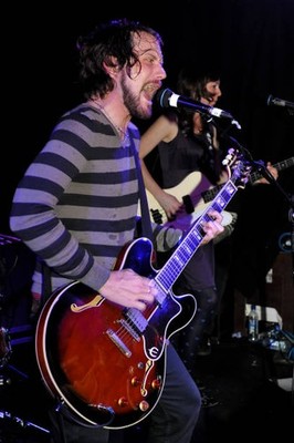 Brian Aubert of Silversun Pickups perfoms stage at Camden Barfly A- Old Photo 10