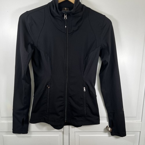 CALIA by Carrie Underwood | Negro | Atlético | Cremallera Completa | Cuello Simulado | Chaqueta XS - Imagen 1 de 6