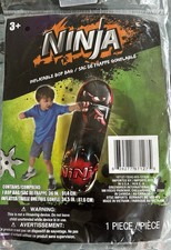 NINJA 36" Inflatable Bop Bag Kids Martial Art Exercise Play Toy New Sealed