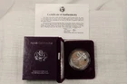 NobleSpirit 1990 S PROOF .999 1oz American Silver Eagle in Box w CoA