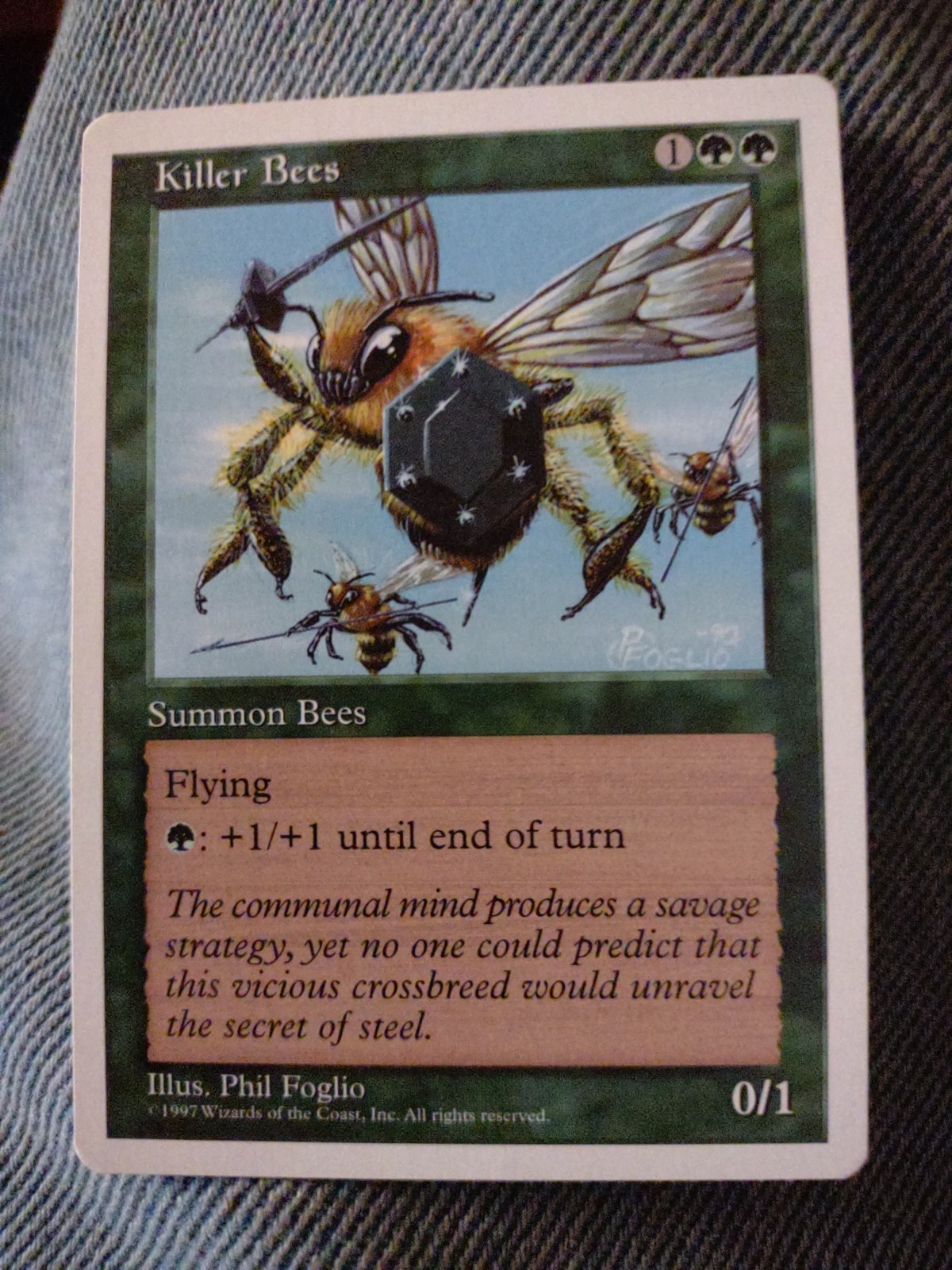 Killer Bees Fifth Edition 5ED Magic MTG CCG TCG NM+