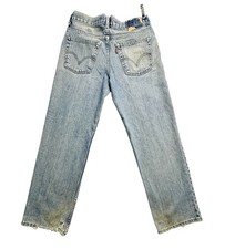 Vintage Levis 560 Jeans Boys 18 Blue Relaxed Fit Denim Distressed USA 90s Y2k