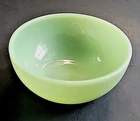 Vintage Fire King Oven Ware Jadeite Bowl Cereal Soup Chili Green 5" Across