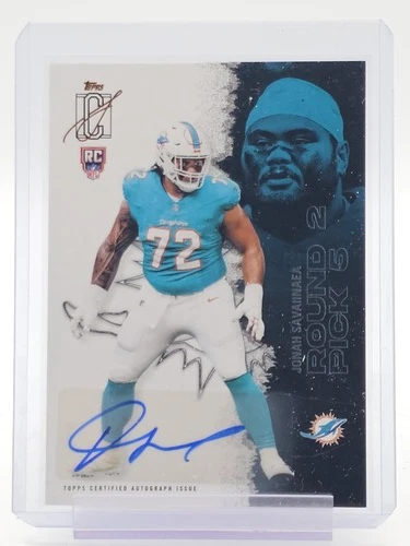 2025 Topps Signature Jonah Savaiinaea Rookie Class Autographs (RAW)