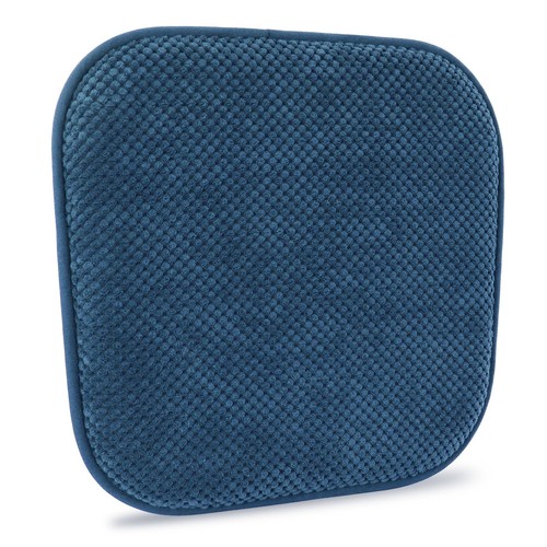 Blue Dining Chairs Cushions Non Slip Foam Kitchen Seat Cushions Washable Soft...