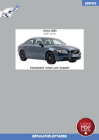 PDF Volvo S80 (07-16) Reparaturanleitung Karosserie Innen Und Aussen