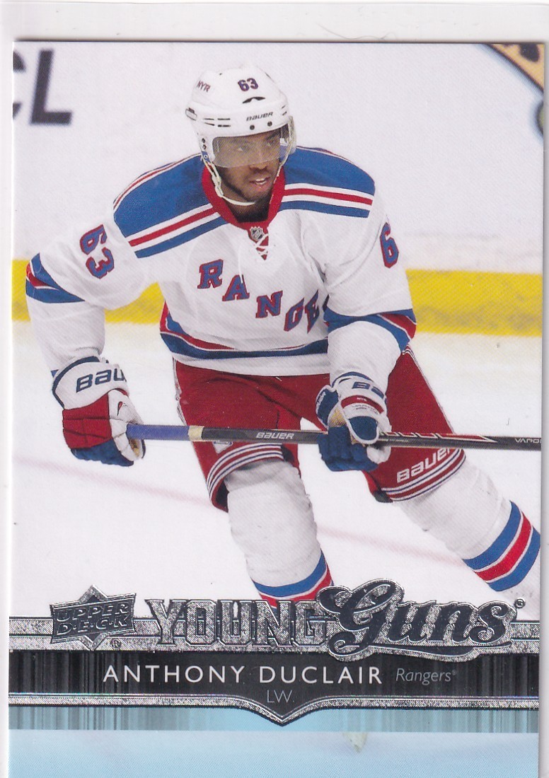 14/15 UD SERIES 1 ANTHONY DUCLAIR YOUNG GUNS RC SP ROOKIE #236