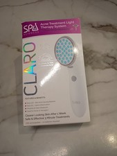 Spa Sciences Claro Acne Treatment Light Therapy System w/ Red  Blue LED Heads