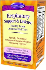 Respiratory Support & Defense Tabs-60 Ct
