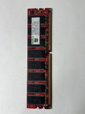 Kingmax 512MB DDR RAM 400Mhz (PC-3200) MPXC22D-38LT3R Rare RED PC Desktop Memory