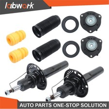 2x Stoßdämpfer + Domlager + Protection-Kit Vorne für Seat Leon VW Beetle Golf 5