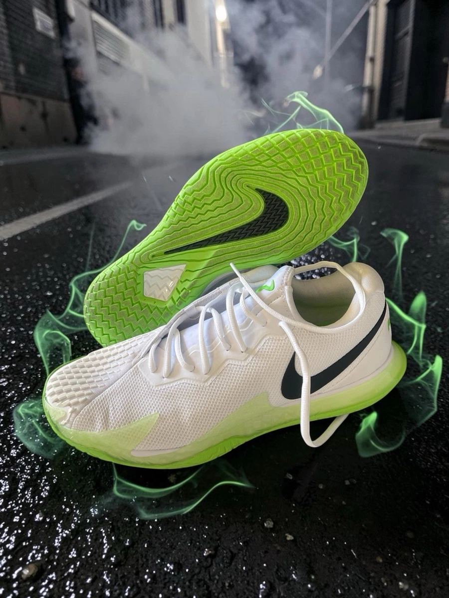 NikeCourt Zoom Vapor Cage 4 Rafa Black White Volt for Sale
