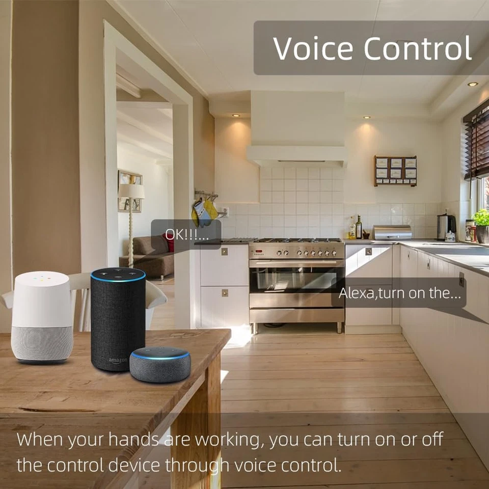 Contatore Energia Elettrica 63A 220V Misuratore Consumo Elettrico Wifi Tuya Digi - Immagine 4 di 4