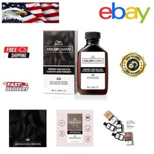 Vibrant WELLA Color Charm Permanent Hair Color 4A Med Ash Brown - Long Lasting